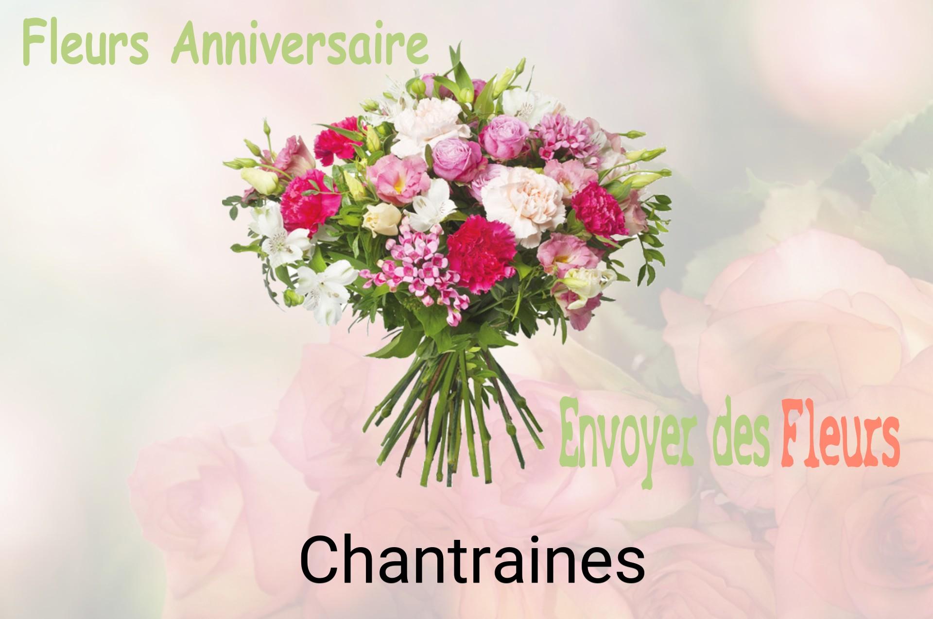 Bouquet de fleurs d’anniversaire livré à Chantraines